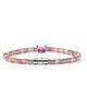John Hardy John Hardy Heishi Bracelet, Sterling Silver, Rhodolite, 4mm - 4