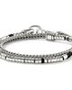 John Hardy John Hardy Heishi Double Wrap Bracelet, Sterling Silver, Gemstones  - 1
