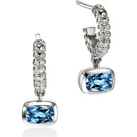 John Hardy John Hardy Heishi London Blue Topaz Drop Earrings 