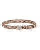 John Hardy John Hardy Icon Bracelet, 14K Rose Gold, Diamonds  - 1