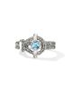 John Hardy John Hardy Icon Ring, Sterling Silver, Swiss Blue Topaz  - 1