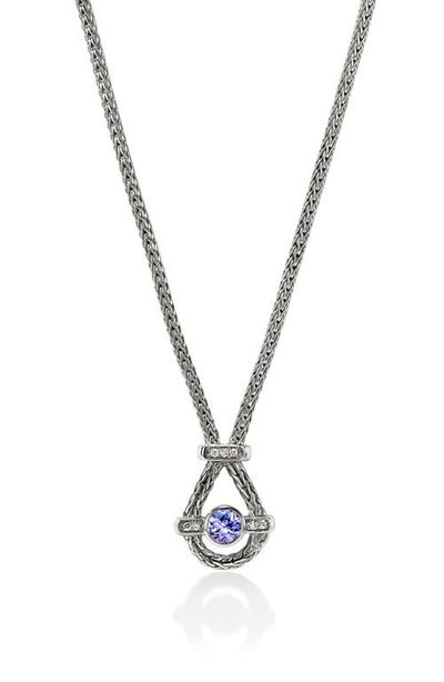 John Hardy John Hardy Icon Sterling Silver Pendant Necklace 