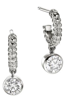 John Hardy John Hardy JH Lovestruck Diamond Hoop Earrings