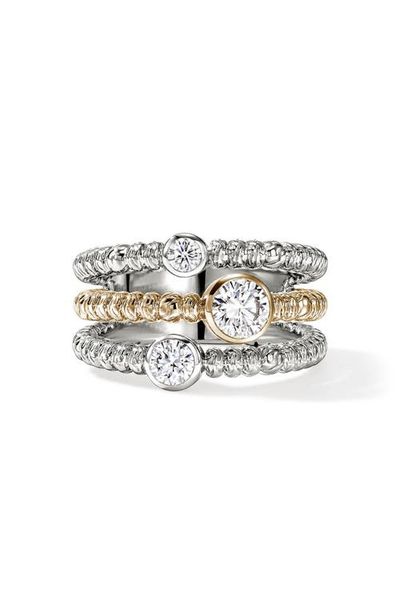 John Hardy John Hardy JH Lovestruck Heishi Lab Grown Diamond Ring
