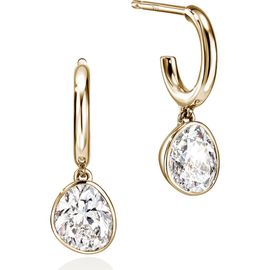 John Hardy John Hardy JH Lovestruck™ Hoop Earrings, 14K Gold, Lab-Grown Diamonds, 1.5TCW 