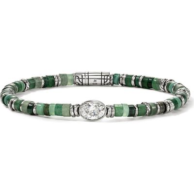 John Hardy John Hardy JH Lovestruck Lab Grown Diamond Heishi Bracelet