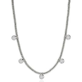 John Hardy John Hardy JH Lovestruck Lab Grown Diamond Heishi Station Necklace