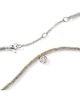John Hardy John Hardy JH Lovestruck Sterling Silver & 14k Gold Lab Grown Diamond Heishi Pendant Necklace - 1