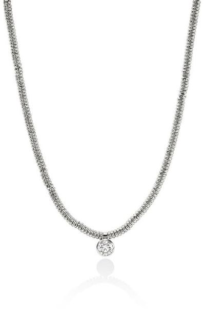 John Hardy John Hardy JH Lovestruck Sterling Silver Lab Grown Diamond Pendant Necklace 
