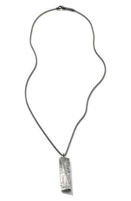 John Hardy John Hardy Men's Classic Chain Reclaimed Pendant Necklace