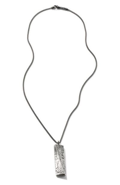 John Hardy John Hardy Men's Classic Chain Reclaimed Pendant Necklace