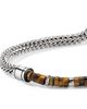 John Hardy John Hardy Men's Heishi Chain Bracelet, Tiger's Eye, 4.5mm - 3