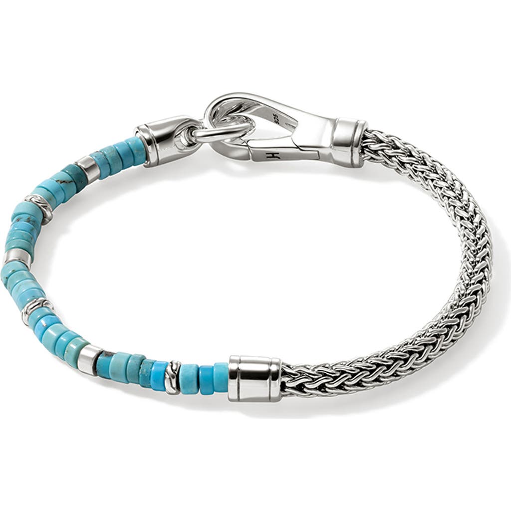 John Hardy John Hardy Men's Heishi Semiprecious Stone Chain Bracelet