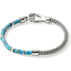 John Hardy John Hardy Men's Heishi Semiprecious Stone Chain Bracelet