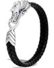 John Hardy John Hardy Men's Legends Naga Leather Bracelet - 1