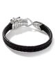 John Hardy John Hardy Men's Legends Naga Leather Bracelet - 2