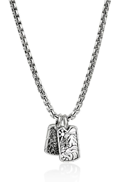 John Hardy John Hardy Men's Legends Pendant Necklace, 3.7mm