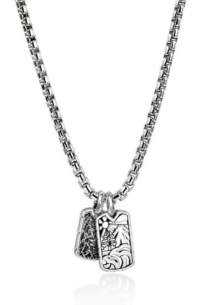 John Hardy John Hardy Men's Legends Pendant Necklace, 3.7mm