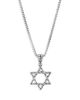 John Hardy John Hardy Men's Sterling Silver Classic Chain Star of David Pendant Necklace, 20 - 2