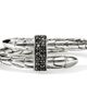 John Hardy John Hardy Spear Ring, Sterling Silver, Black Sapphire  - 1