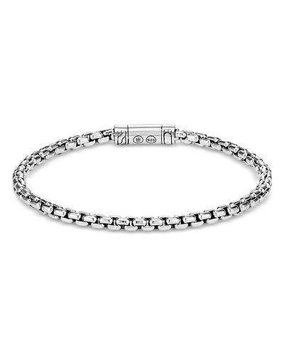 John Hardy John Hardy Sterling Silver Classic Chain Box Chain Bracelet