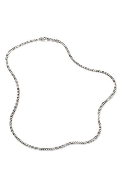 John Hardy John Hardy Sterling Silver Curb Chain Necklace 