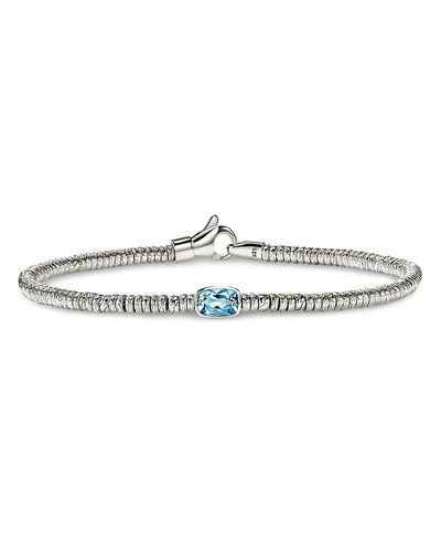 John Hardy John Hardy Sterling Silver Heishi Gemstone Bead Bracelet