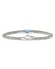 John Hardy John Hardy Sterling Silver Heishi Gemstone Bead Bracelet - 5