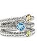 John Hardy John Hardy Sterling Silver Heishi Gemstone Ring - 5