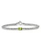 John Hardy John Hardy Sterling Silver Heishi Peridot Bead Bracelet - 1