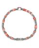 John Hardy John Hardy Sterling Silver Heishi Rhodolite & Multi Gemstone Bead Bracelet - 3