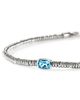 John Hardy John Hardy Sterling Silver Heishi Swiss Blue Topaz Bead Bracelet - 5