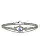 John Hardy John Hardy Sterling Silver Icon Gemstone & Diamond Woven Link Bracelet - 1