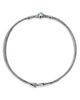 John Hardy John Hardy Sterling Silver Icon Swiss Blue Topaz Double Woven Link Bracelet - 3