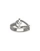 John Hardy John Hardy Sterling Silver Icon Swiss Blue Topaz Halo Woven Ring - 3