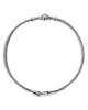 John Hardy John Hardy Sterling Silver Icon Tanzanite & Diamond Double Woven Link Bracelet - 3