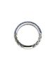 John Hardy John Hardy Sterling Silver Jh Essentials Blue Sapphire Pave Band - 3