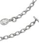 John Hardy John Hardy Sterling Silver Jh Lovestruck Lab Grown Diamond Solitaire Surf Link Toggle Necklace, 18 - 4