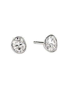 John Hardy John Hardy Sterling Silver Jh Lovestruck Lab Grown Diamond Stud Earrings