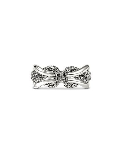 John Hardy John Hardy Sterling Silver Love Knot Infinite Ring