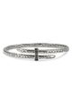 John Hardy John Hardy Sterling Silver Spear Black Sapphire Flex Cuff Bracelet - 1