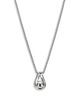 John Hardy John Hardy Sterling Silver Surf Cultured Freshwater Pearl & Diamond Pendant Necklace, 16-18 - 3