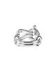 John Hardy John Hardy Sterling Silver Surf Diamond Sculptural Ring, 0.17 tcw - 4