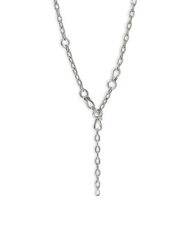 John Hardy John Hardy Sterling Silver Surf Link Lariat Necklace, 15-18