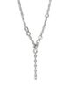 John Hardy John Hardy Sterling Silver Surf Link Lariat Necklace, 15-18 - 3