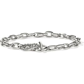 John Hardy John Hardy Surf Bracelet, Sterling Silver, Diamonds 
