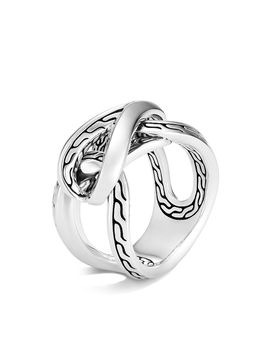 John Hardy Women's Classic Chain Asli Sterling Silver Ring