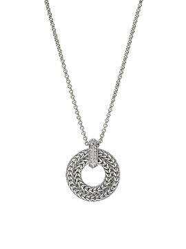 John Hardy Women's Icon Sterling Silver & 0.21 TCW Diamond Pendant Necklace