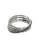 John Hardy Women's JH Essentials Sterling Silver & Black Sapphire Crossover Ring - 3