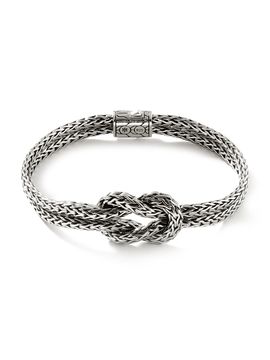 John Hardy Women's Love Knot Sterling Silver Double-Chain Bracelet
